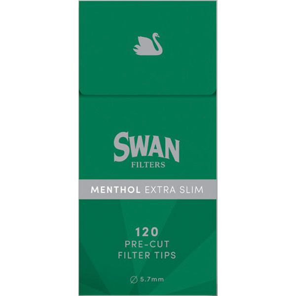 SWAN ΦΙΛΤΡΑ ΜΕΝΤΑ(MENTHOL) 120ΤΕΜ