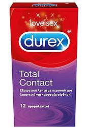 DUREX ΠΡΟΦΥΛΑΚΤΙΚΑ TOTAL CONTACT 12T