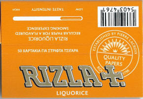 RIZLA ΤΣΙΓΑΡΟΧΑΡΤΟ ΠΟΡΤΟΚΑΛΙ ΓΛΥΚΟΡΙΖΑ