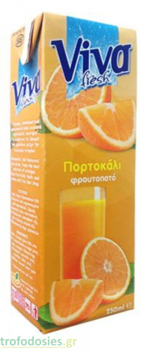 VIVA ΠΟΡΤΟΚΑΛΙ ΦΡΟΥΤΟΠΟΤΟ 250ML